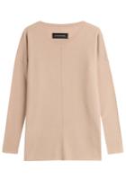By Malene Birger By Malene Birger Wool-cashmere Oversized Pullover - Beige