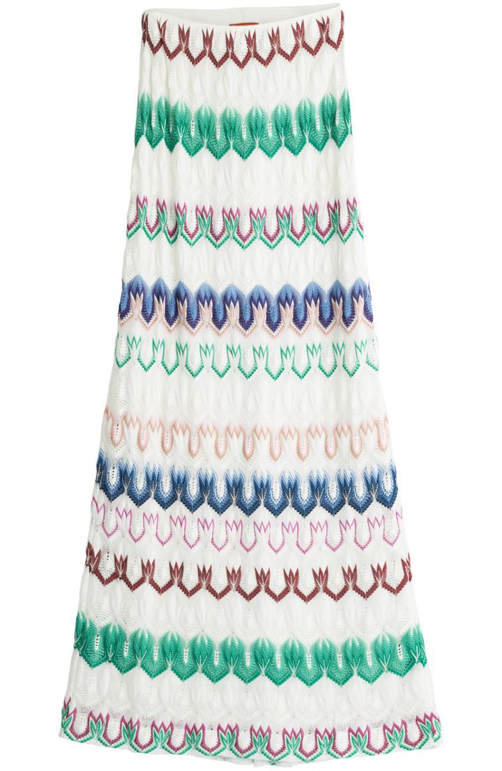 Missoni Crochet Knit Maxi Skirt