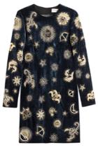 Emilio Pucci Emilio Pucci Embroidered Velvet Dress