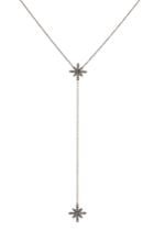 Diane Kordas Diane Kordas Starburst 18kt Rose Gold Necklace With White Diamonds - None