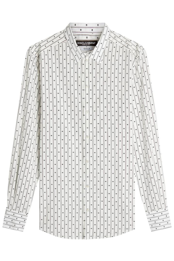 Dolce & Gabbana Dolce & Gabbana Printed Cotton Shirt