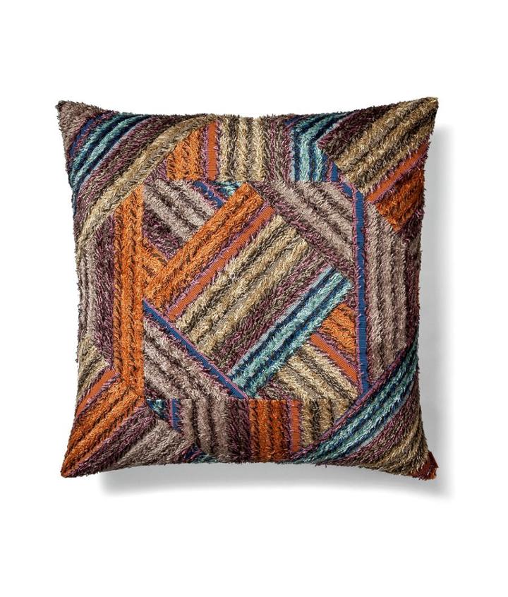 Missoni Home Cotton Mosaic Stripe Cushion