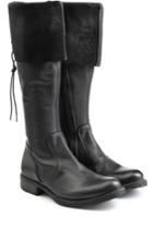 Fiorentini & Baker Fiorentini & Baker Fold-over Leather Boots - Black