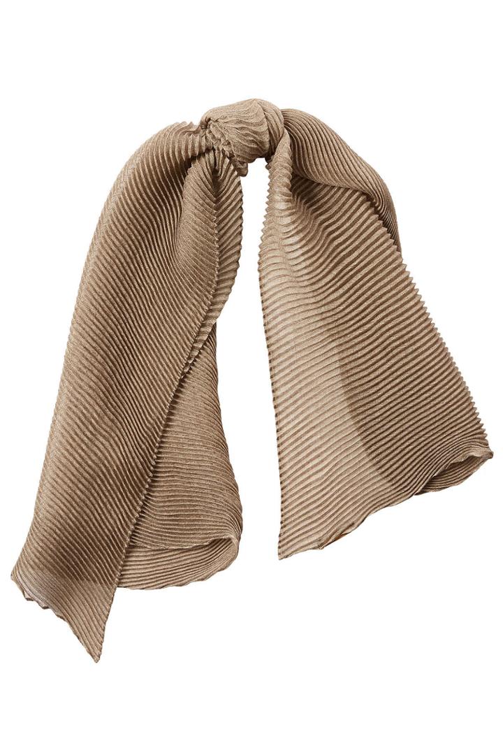 Agnona Agnona Cashmere-silk Scarf - Beige