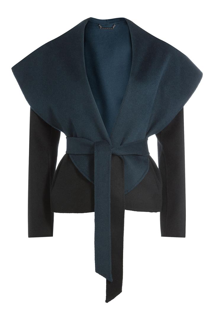Diane Von Furstenberg Diane Von Furstenberg Wool Jacket - Blue