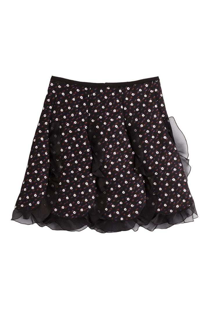Giambattista Valli Giambattista Valli Skirt With Tulle Ruffles - Multicolor