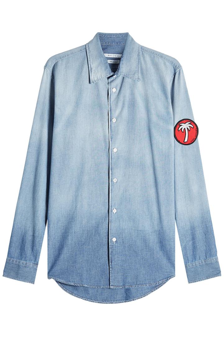 Marc Jacobs Marc Jacobs Denim Shirt With Arm Patch