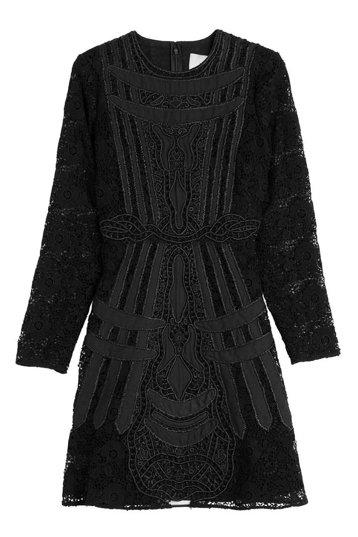 Valentino Valentino Raffia Lace Dress