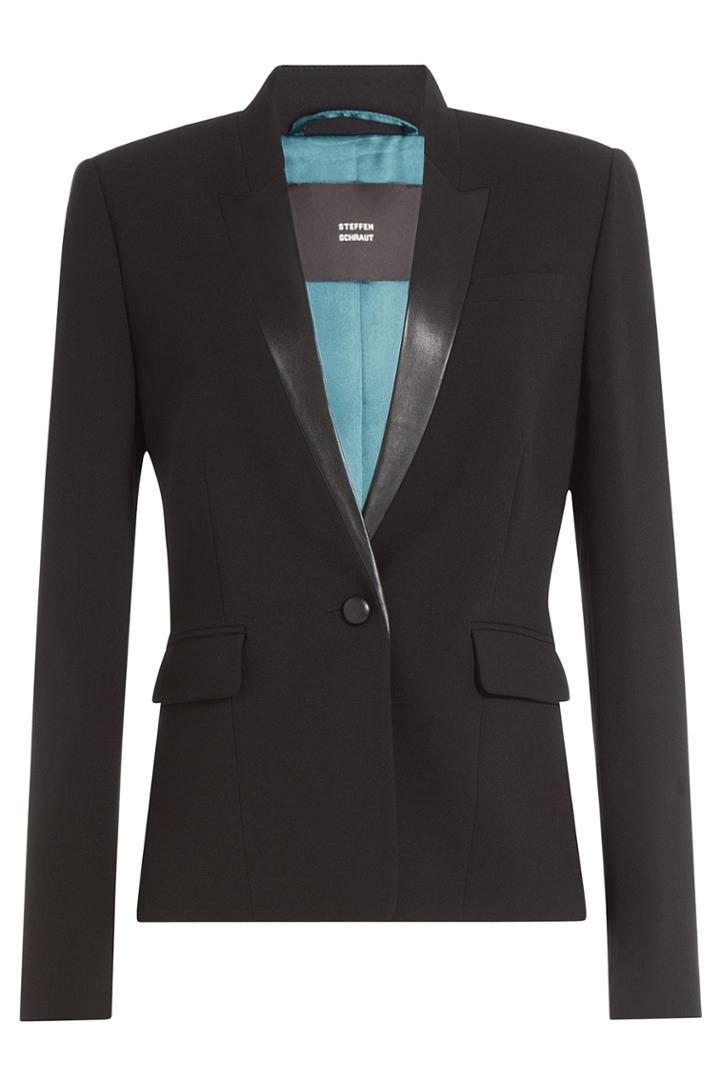 Steffen Schraut Steffen Schraut Essential Luxury Blazer - Black