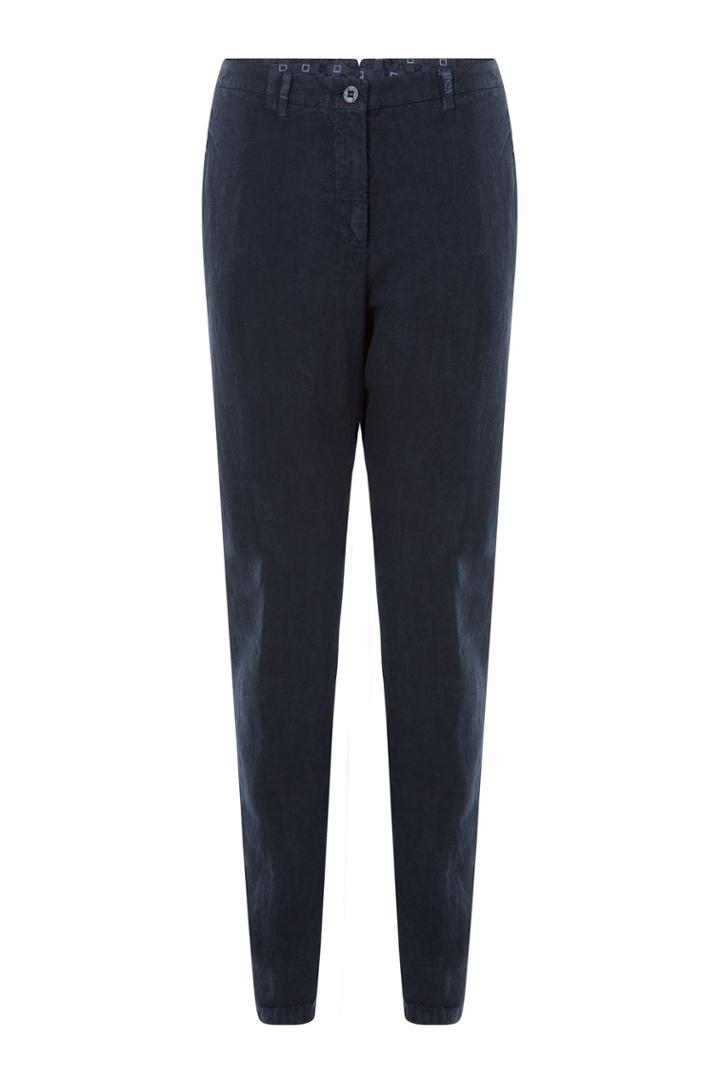 Etro Etro Linen Trousers - Blue