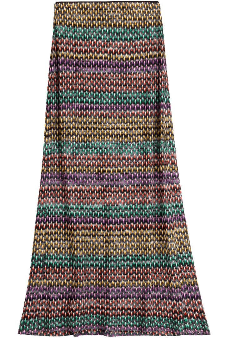 Missoni Missoni Multicolored Viscose Maxi Skirt - Multicolor