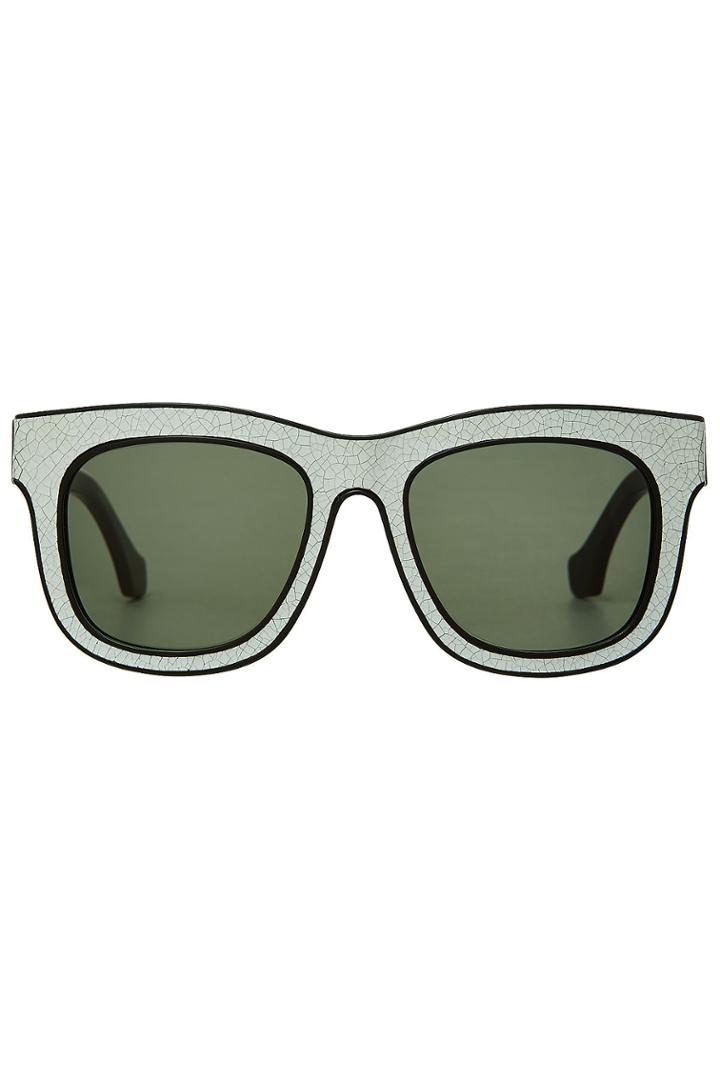 Balenciaga Balenciaga Crackle Finish Sunglasses