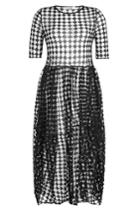Jil Sander Jil Sander Semi-sheer Cotton Dress