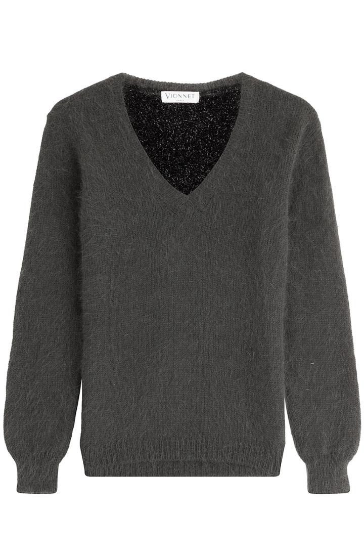 Vionnet Knit Pullover With Angora