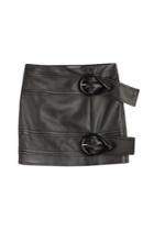 J.w. Anderson J.w. Anderson Leather Mini Skirt - Black