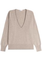 Brunello Cucinelli Bead-embellished Cashmere Pullover