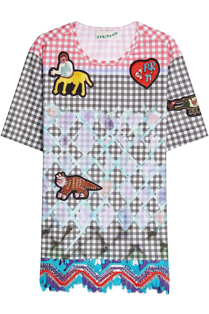 Peter Pilotto Peter Pilotto Printed Dress With Patches