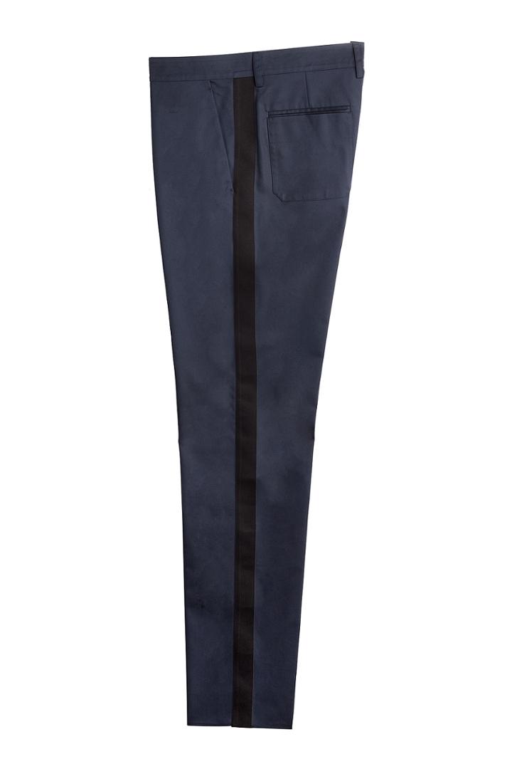 Valentino Valentino Cotton Twill Pants - Blue
