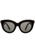 Victoria Beckham Victoria Beckham Layered Cat-eye Sunglasses