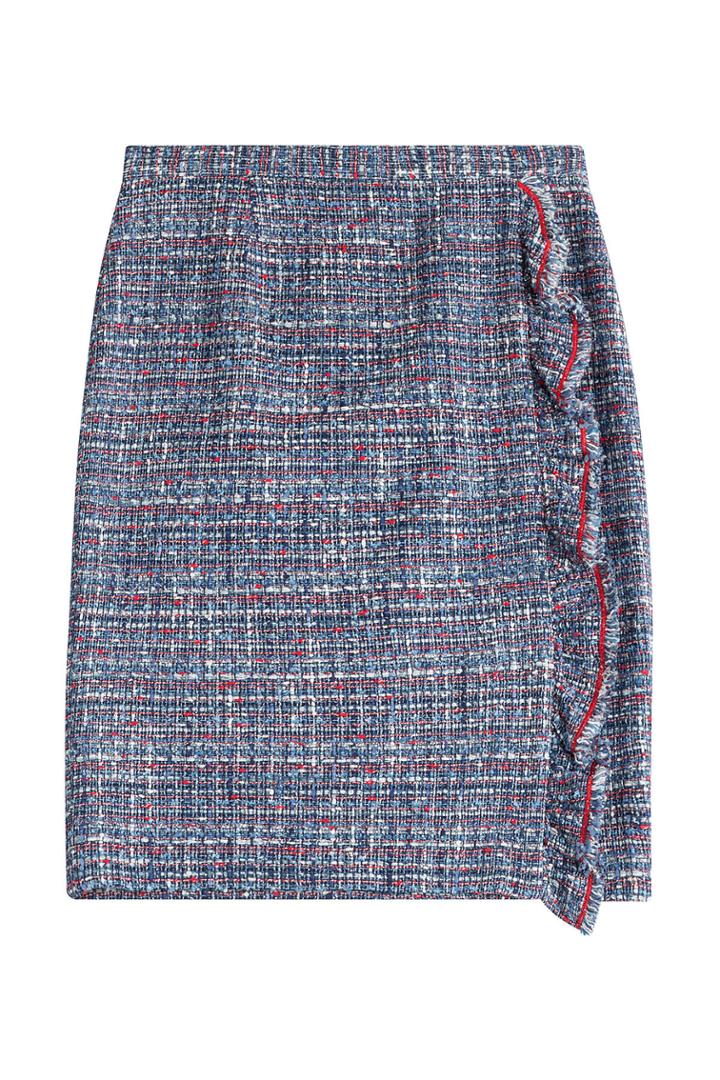 Boutique Moschino Boutique Moschino Tweed Skirt - Multicolored