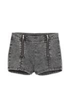 The Kooples Denim Shorts With Zippers