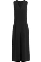 T By Alexander Wang T By Alexander Wang Stretch Twill V-neck Jumpsuit - Black
