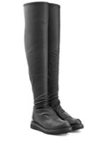 Rick Owens Rick Owens Leather Stocking Creeper Boots