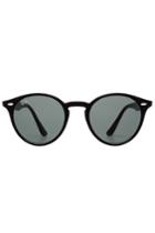 Ray-ban Ray-ban Round Acetate Sunglasses - Black