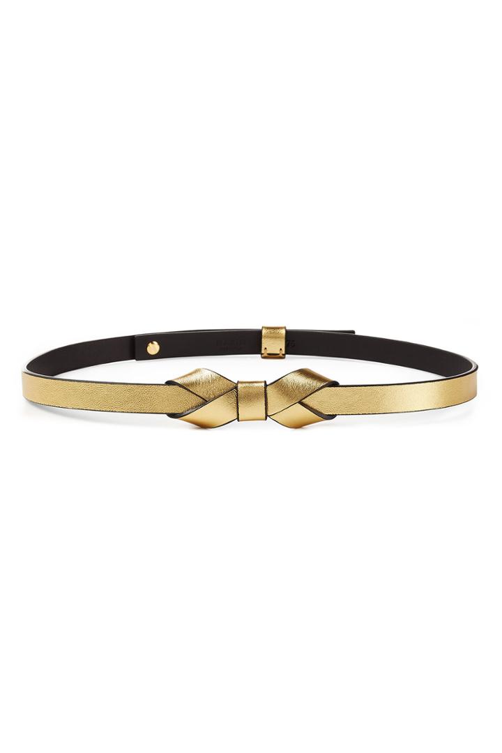 Marni Marni Leather Belt - Gold