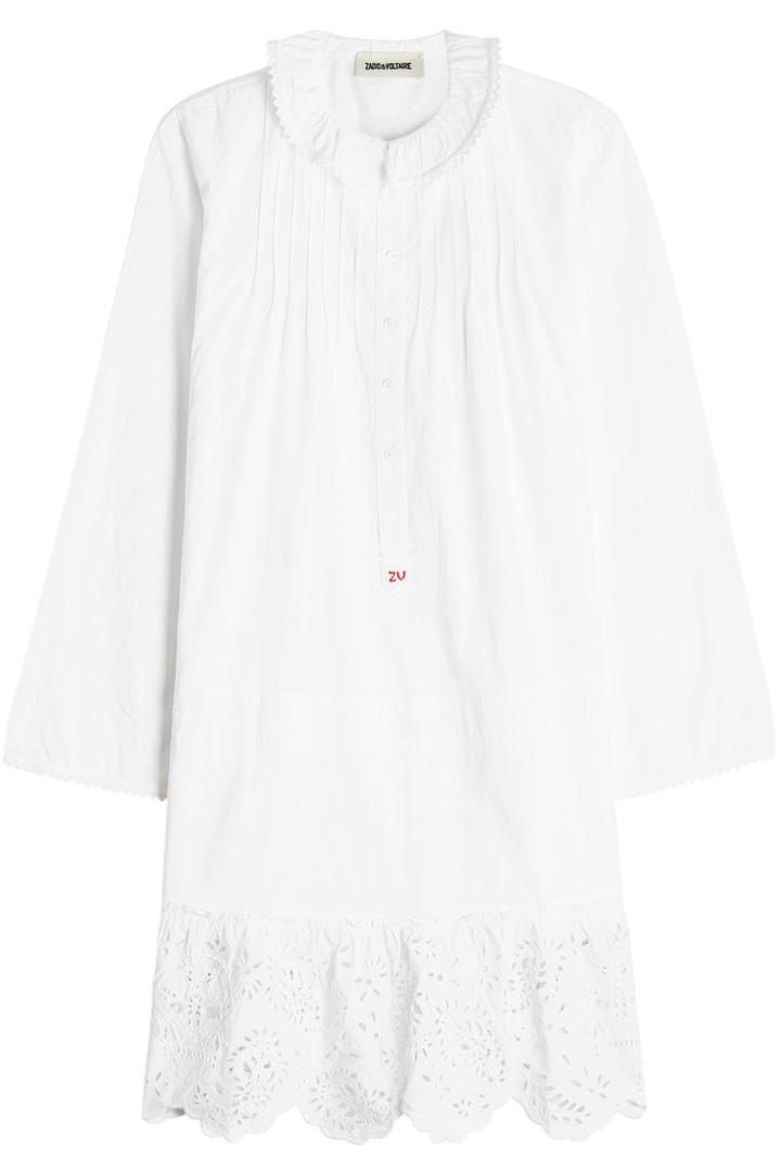 Zadig & Voltaire Zadig & Voltaire Cotton Dress With Broderie Anglaise