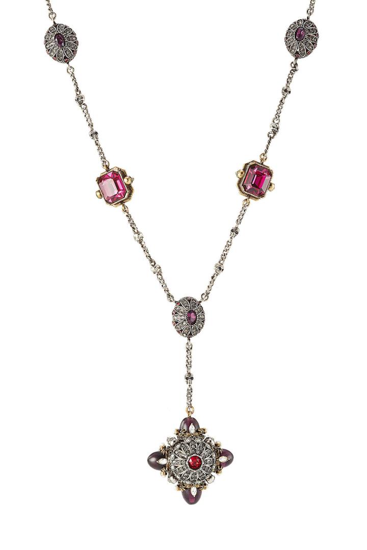 Alexander Mcqueen Alexander Mcqueen Charm Long Necklace