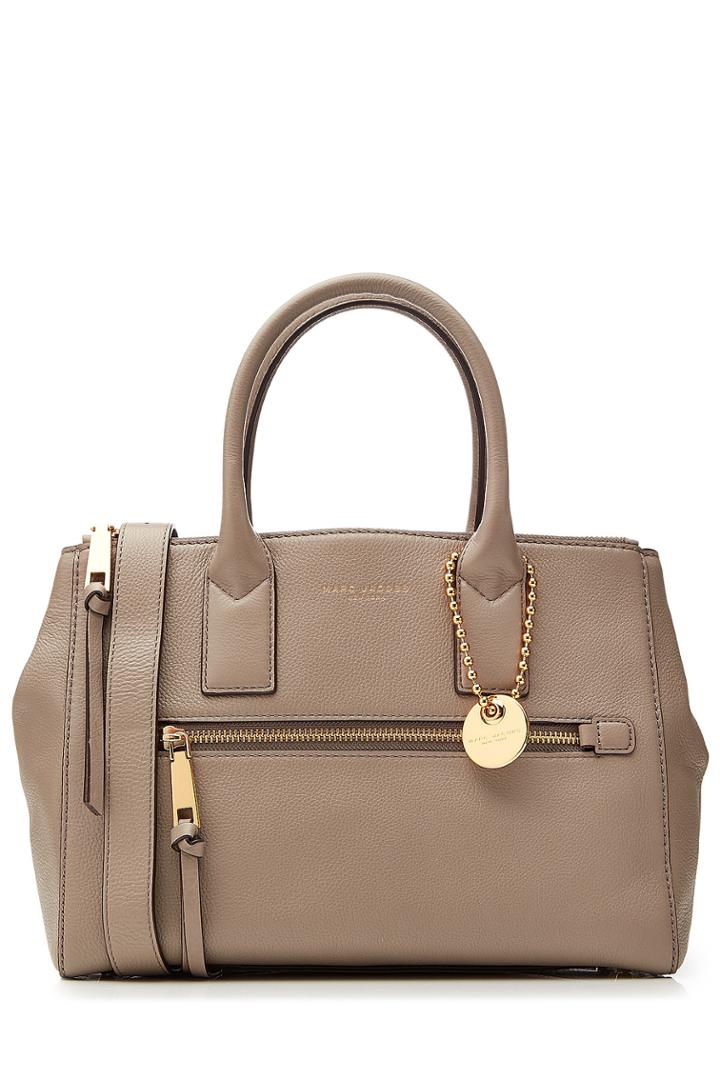 Marc Jacobs Marc Jacobs Ew Leather Tote - Beige