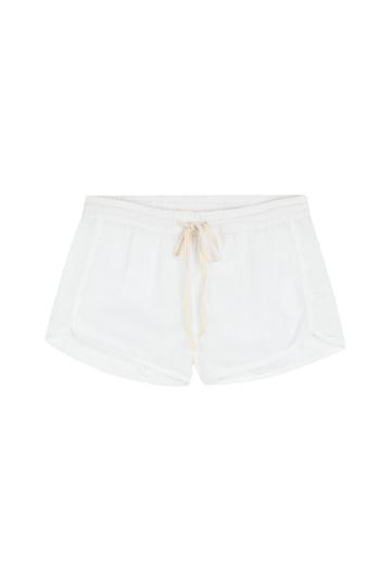 Mes Demoiselles Mes Demoiselles Cotton Shorts - White