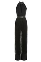 Tamara Mellon Tamara Mellon Fringed Jumpsuit
