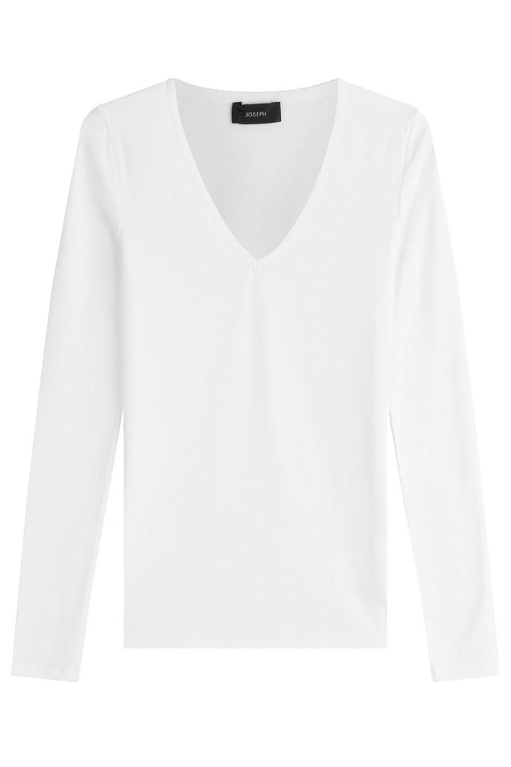 Joseph Joseph Long Sleeved Top - White