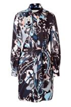 Emilio Pucci Emilio Pucci Printed Silk Shirtdress - Multicolor
