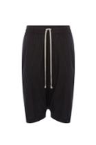 Rick Owens Men Rick Owens Men Cotton Harem Shorts