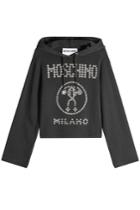 Moschino Moschino Stud Embellished Hoodie