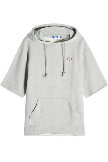 Sjyp Sjyp Short Sleeve Cotton Hoodie