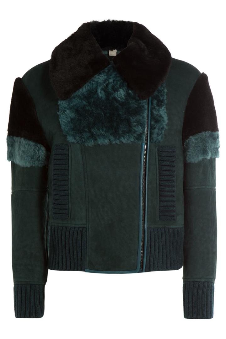Burberry Brit Burberry Brit Suede And Shearling Jacket - None