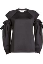 Dkny Dkny Top With Cut-out Shoulders - Black