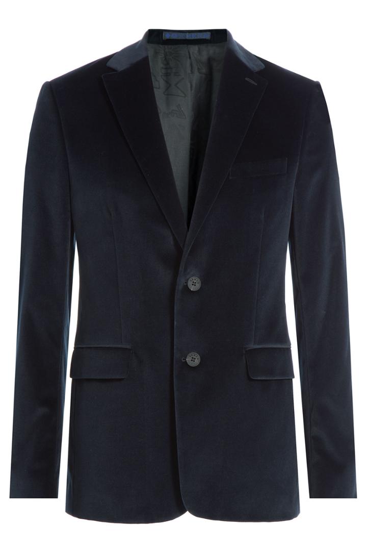 Kenzo Kenzo Velvet Blazer - Blue