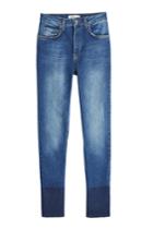 Anine Bing Anine Bing Skinny Jeans With Contrast Ankle Detail