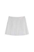 Mcq Alexander Mcqueen Mcq Alexander Mcqueen Perforated Cotton Mini Skirt - White