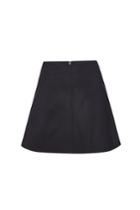 Carven Carven Wool Skirt With Cashmere