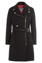 Boutique Moschino Boutique Moschino Wool Coat With Zipped Front - None