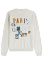 Kenzo Kenzo Embroidered Cotton Pullover - Grey
