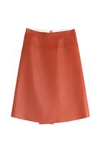 Jil Sander Leather Skirt
