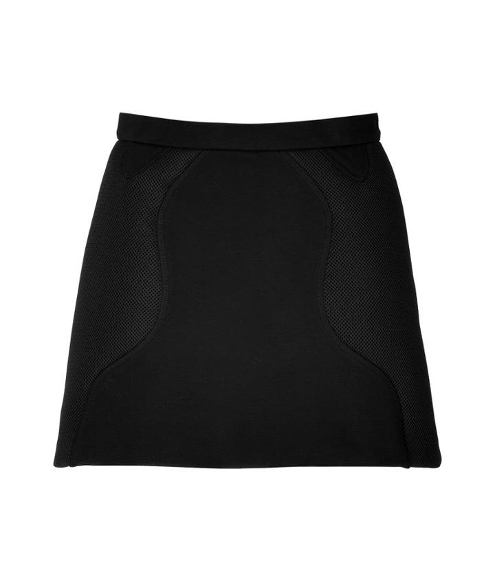 Neil Barrett Mesh Panel Mini-skirt