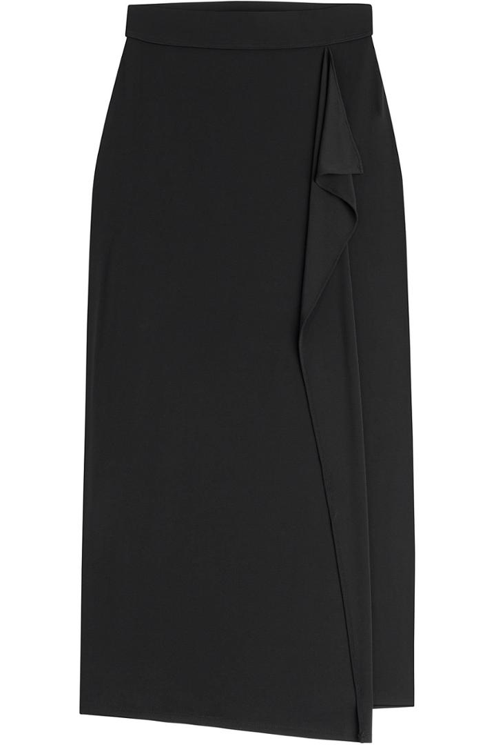 Dkny Dkny Maxi Skirt With Ruffle